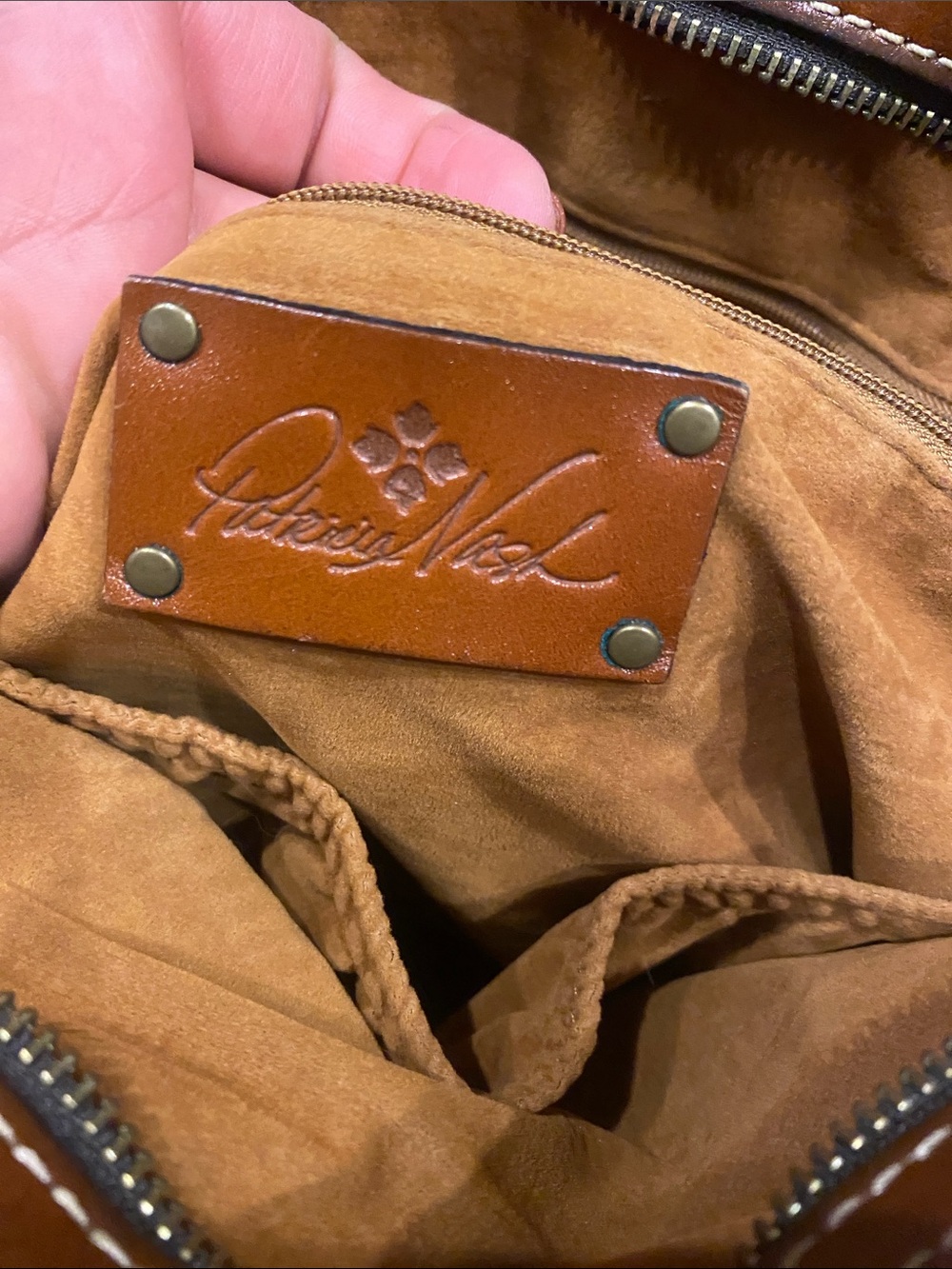 Patricia Nash leather tote - Picture 4 of 7